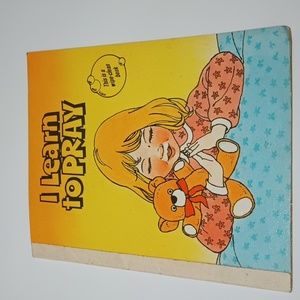 VTG 1985 I Learn to Pray Wipe Clean Religious Book ISBN 0-87239-953-2